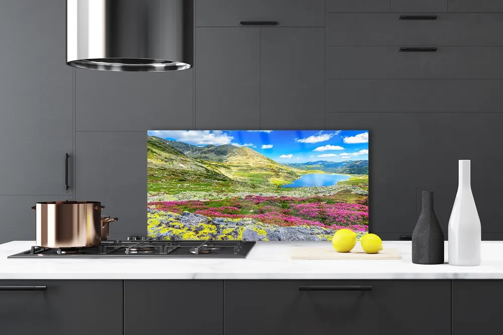 Szkło Ozdobne do Kuchni Zielona Zatoka Pod Górą