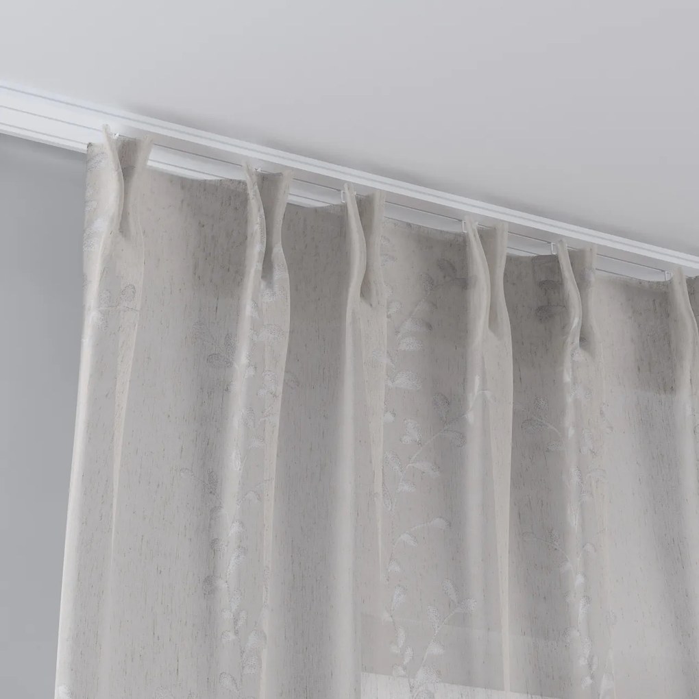 Zasłona na haczykach flex podwójnych