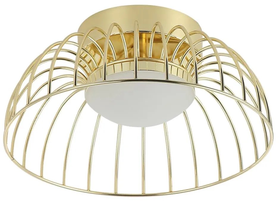 LED Lampa sufitowa BETSY LED/12W/230V śr. 25 cm złota