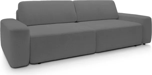 Sofa BOULI z funkcja spania i pojemnikiem SZARY RAVEN 13