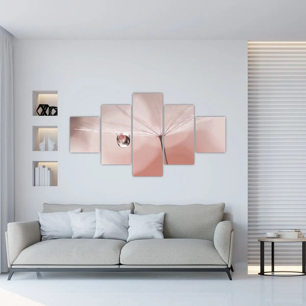 Obraz - Kropla rosy (125x70 cm)