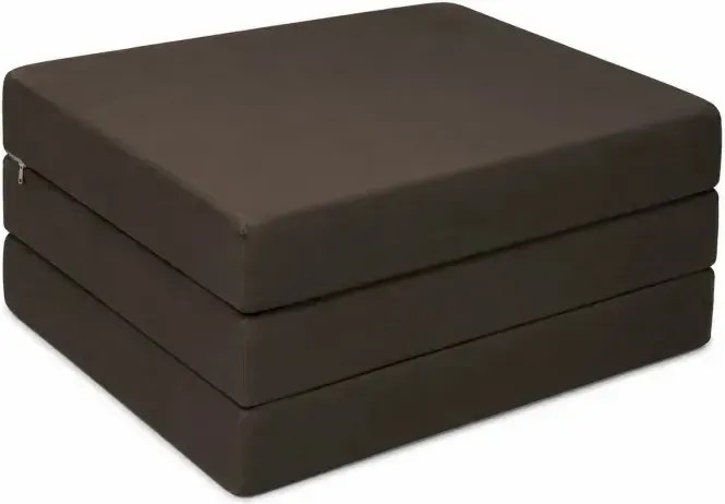 Materac 180/80 + Torba składany turystyczny tkanina Welur : Kolor tkaniny - VELVET - MG05, Rozmiar - 180/80/15, Typ tkaniny - Velvet