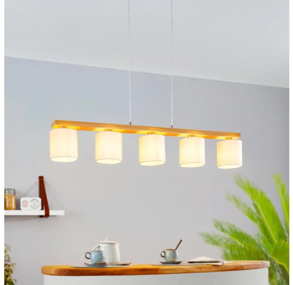 Eglo 901291 - Żyrandol na lince CASTRALVO 5xE27/28W/230V