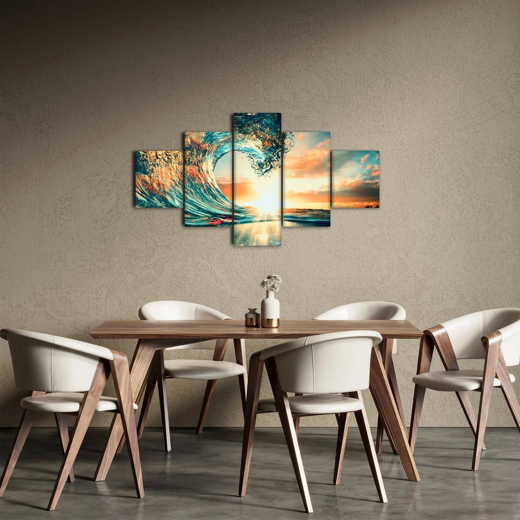 Obraz - Fala (125x70 cm)