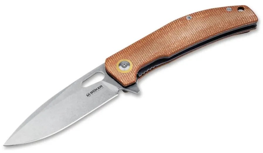 Böker - Nóż kieszonkowy Magnum Toxicofera 20,1 cm micarta