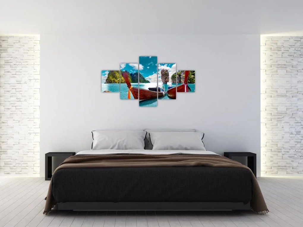Obraz- Raj na ziemi (125x70 cm)