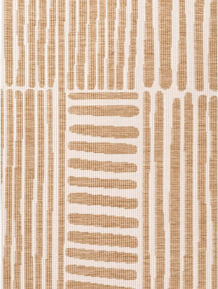 Kremowy/w naturalnym kolorze okrągły dywan odpowiedni na zewnątrz ø 200 cm Haringey Bounds – Ted Baker