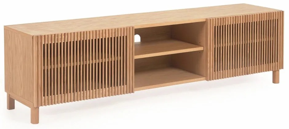 Szafka pod TV w dekorze dębu 180x50 cm Beyla – Kave Home
