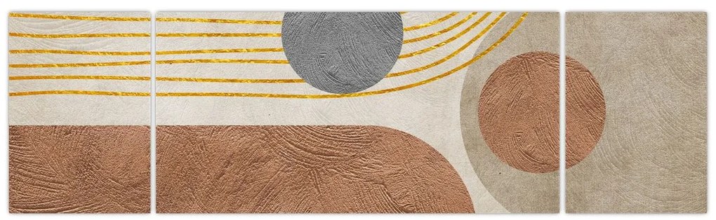 Obraz - Nowoczesny kolaż (170x50 cm)