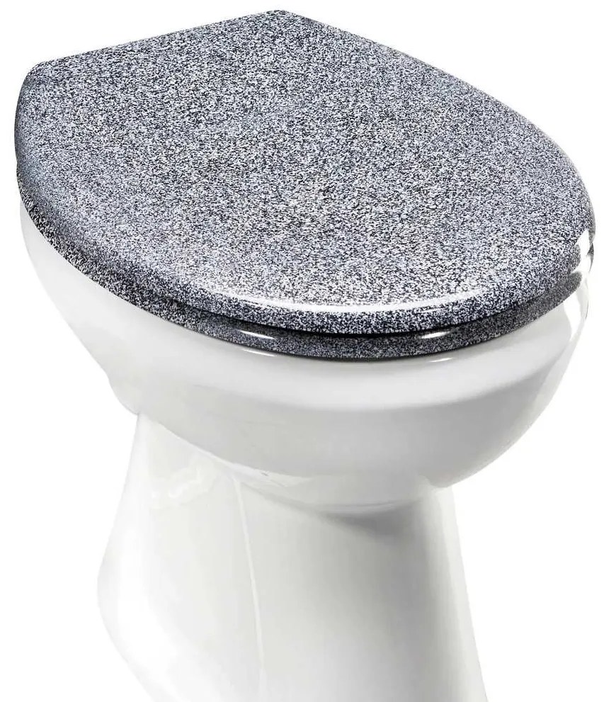Deska sedesowa OTTANA GRANIT - Duroplast, wolnoopadająca, WENKO