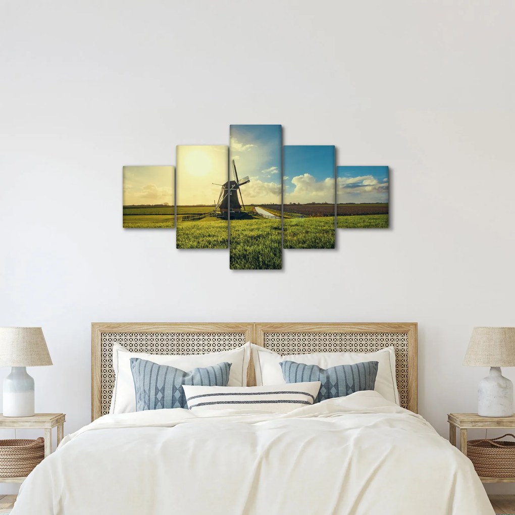 Obraz - Wiatrak (125x70 cm)