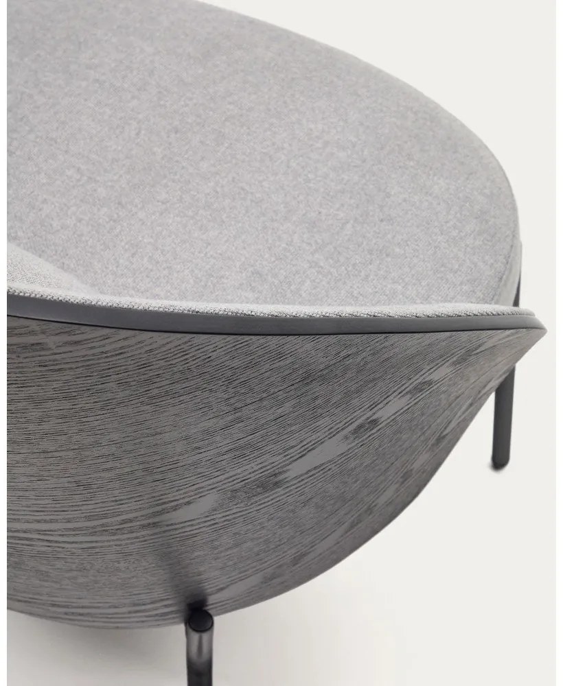 Szary fotel Eamy – Kave Home