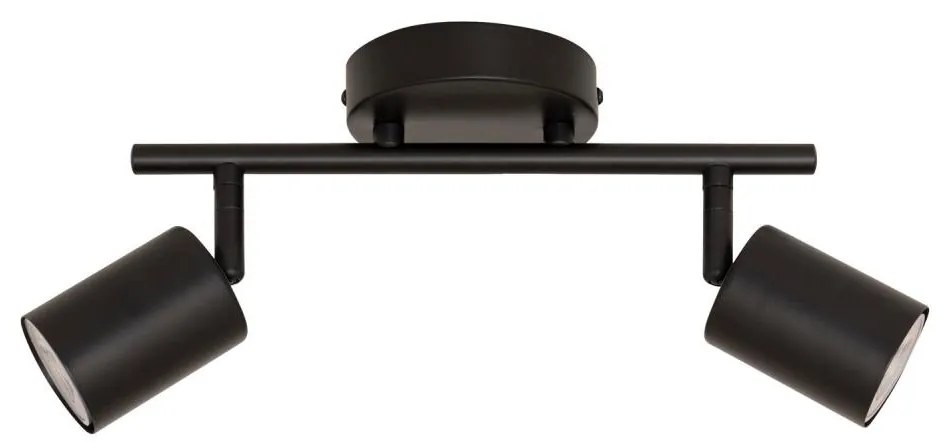 Atmosphera - Oprawa punktowa VICO 2xGU10/25W/230V czarna