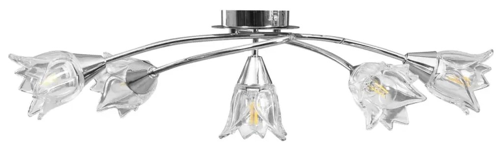 Lampa sufitowa z kloszami w formie kwiatów - 4X EX214 W2-S07