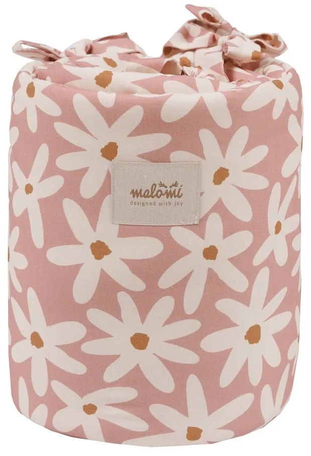 Ochraniacz do łóżeczka 180 cm Blush Daisies – Malomi Kids