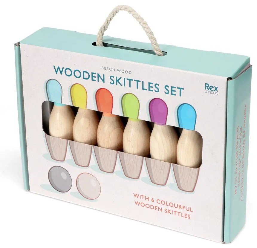 Kręgle Skittles Set – Rex London