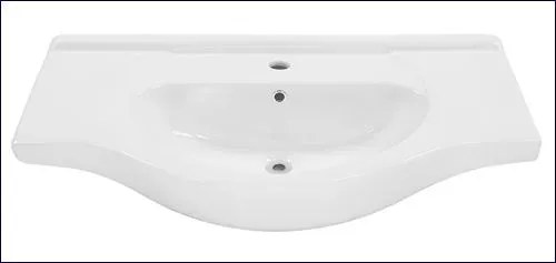 Biała szafka pod umywalkę K3-D39