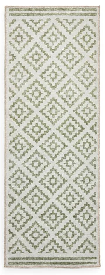 Zielony chodnik odpowiedni do prania 61x170 cm Coral Green – Think Rugs