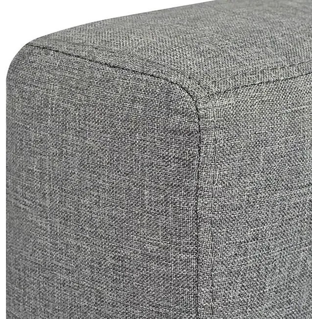 Dwuosobowa szara sofa loftowa - Telva 2Q