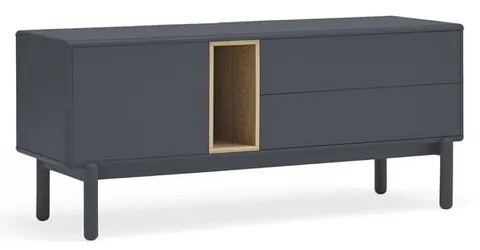 Ciemnoszara szafka pod TV 140x56 cm Corvo – Teulat