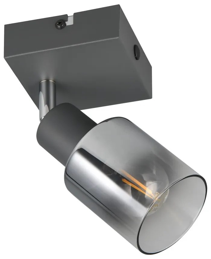 Antracytowa lampa punktowa ø 7 cm Cadiz – Reality