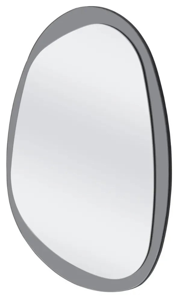 Lustro dekoracyjne PLAZA 60x80cm srebrne HALMAR