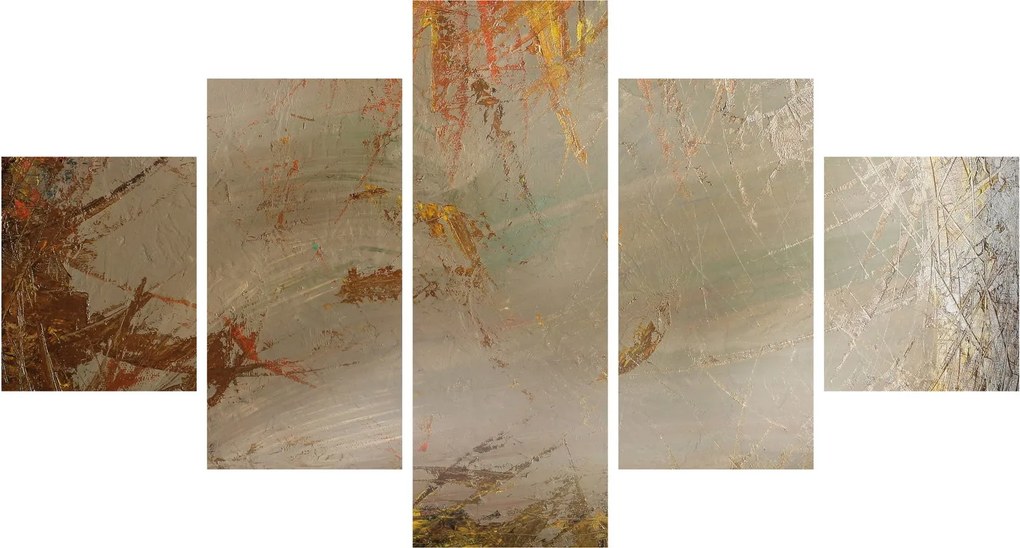 Obraz - Teksturowana abstrakcja (125x70 cm)