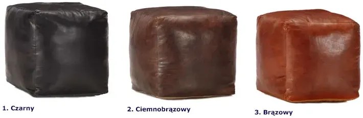 Tapicerowany puf siedzisko - Ratos 3X