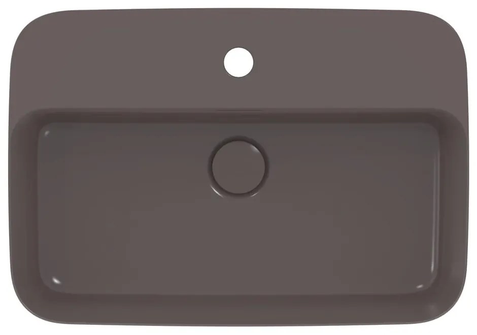 Szara ceramiczna umywalka 55x38 cm Ipalyss – Ideal Standard