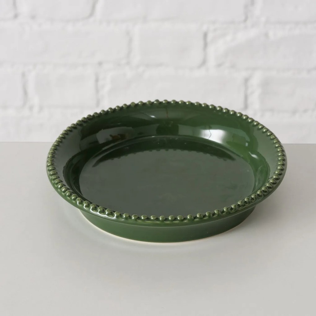 Doniczka ceramiczna z podstawką JUNIPER, 15 cm