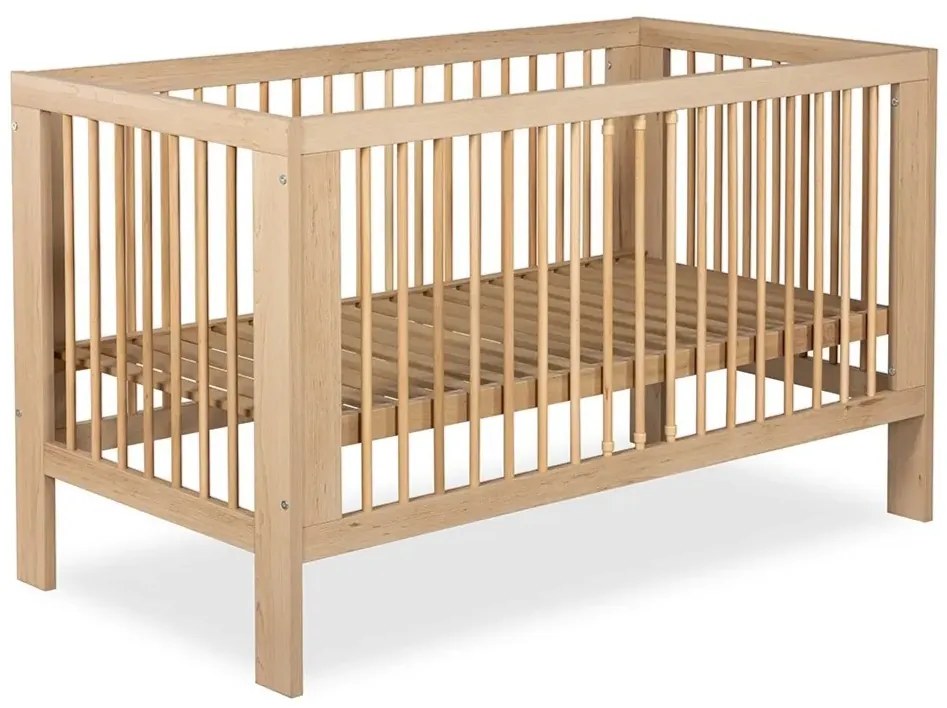 Łóżeczko dziecięce tapczanik OLIVIA 140x70 buk LITTLE SKY