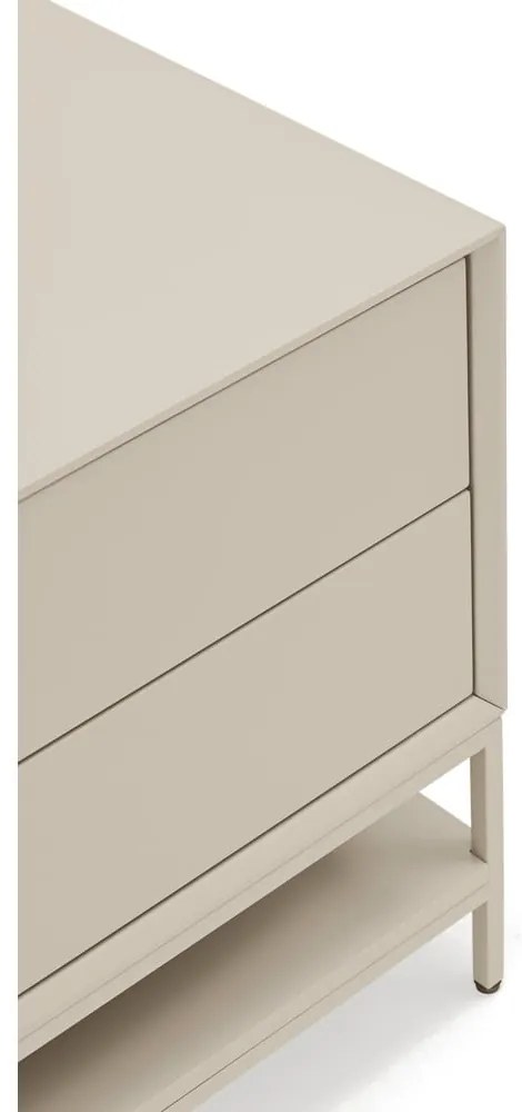 Kremowa szafka nocna Platt – Teulat
