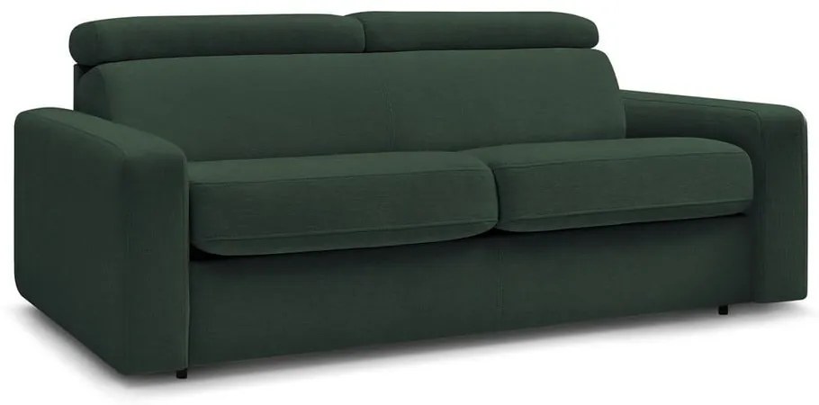 Ciemnozielona rozkładana sofa 215 cm Monaco – Bobochic Paris