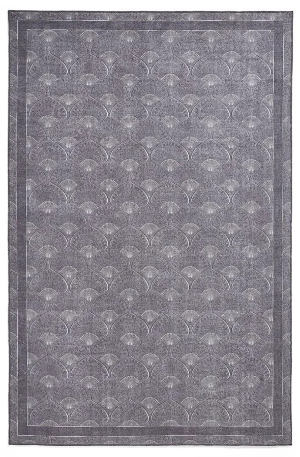 Szary chodnik odpowiedni do prania 61x170 cm Deco Peacock – Catherine Lansfield