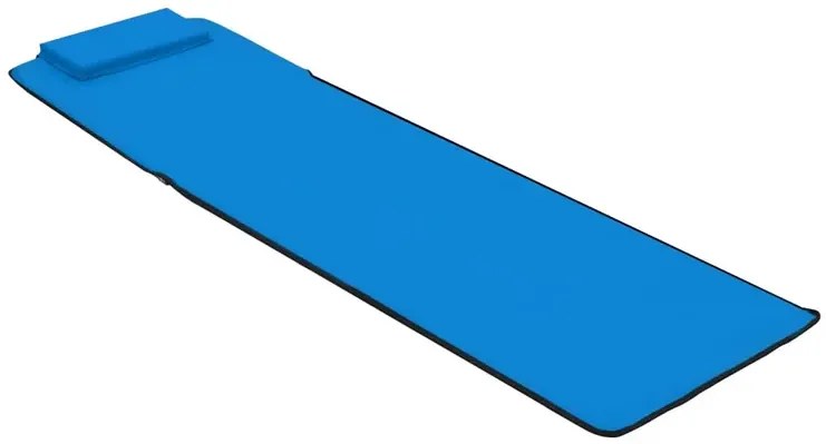 Składane niebieskie maty plażowe A0-P94