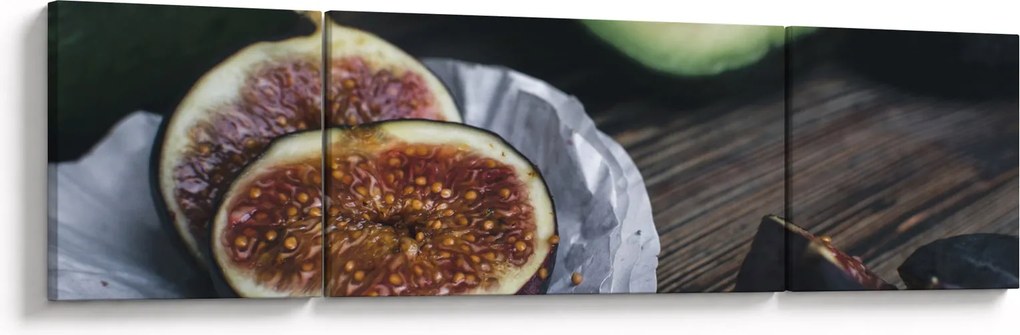 Obraz fig i awokado (170x50 cm)