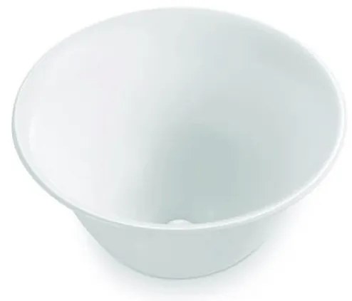 Bathco 4062 - Umywalka nablatowa NORDIC śr. 42 cm porcelana/biały