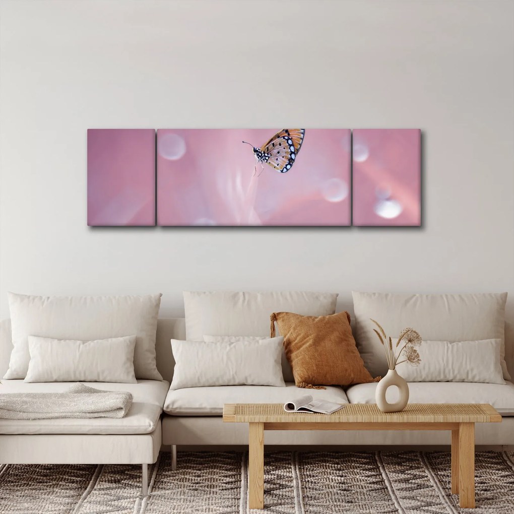 Obraz - Motylek (170x50 cm)