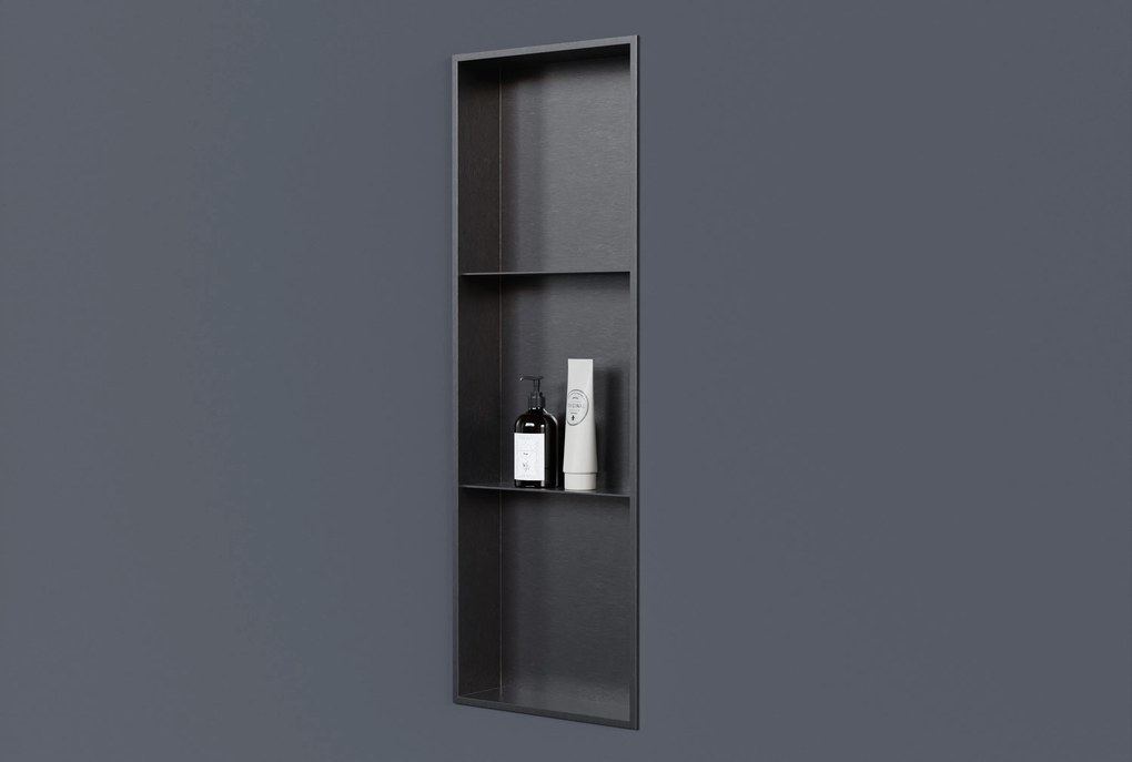 Półka wnękowa ścienna ze stali nierdzewnej NT309010X