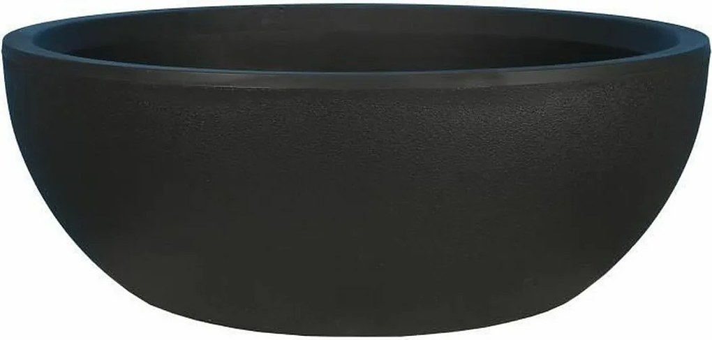 Donica na kwiaty z czarnego granitu D40 - RIVIERA