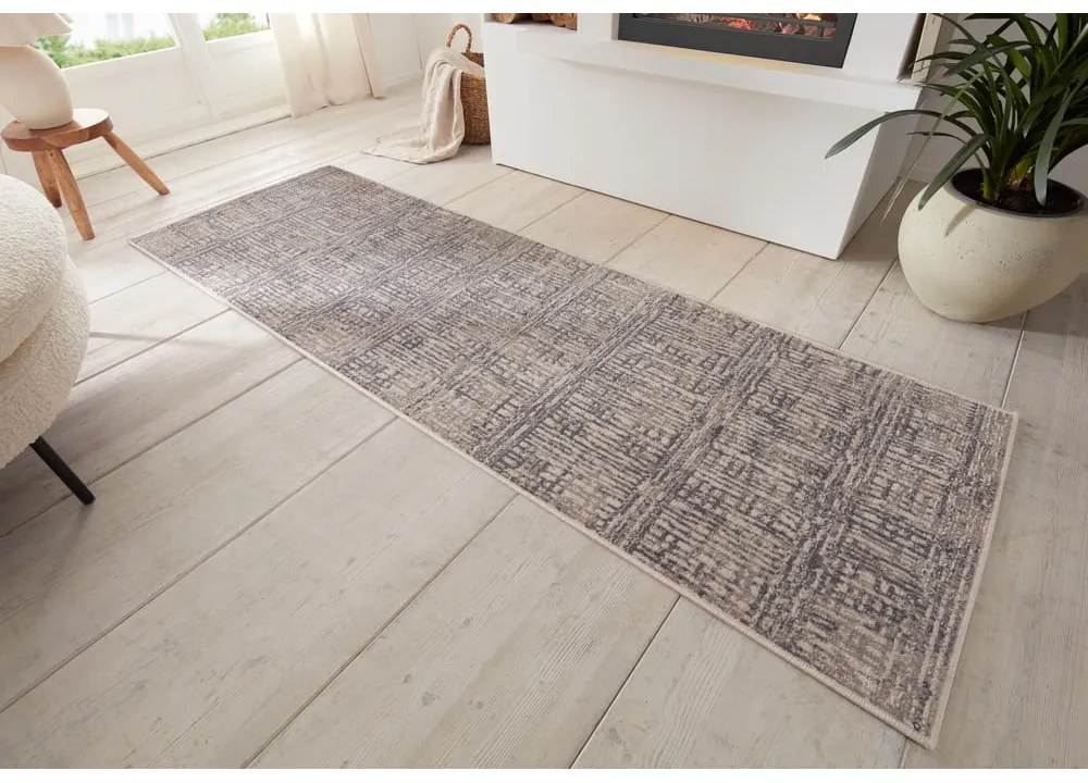 Szary chodnik 80x200 cm Terrain – Hanse Home