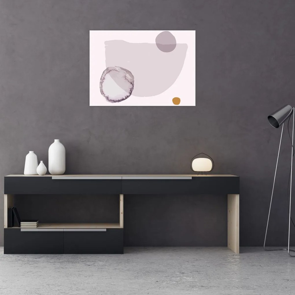 Obraz - Fioletowy minimalizm N⁰2 (70x50 cm)