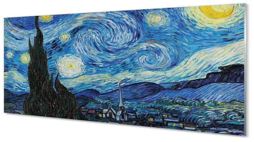 Obraz akrylowy Gwiaździsta noc - Vincent van Gogh