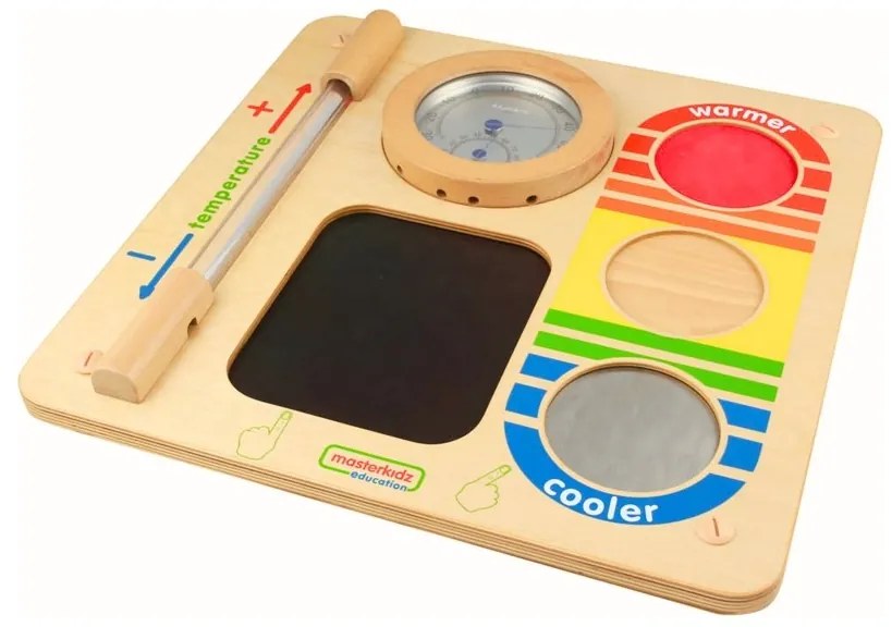 Masterkidz nauka o temperaturze ścienna tablica edukacyjna flex