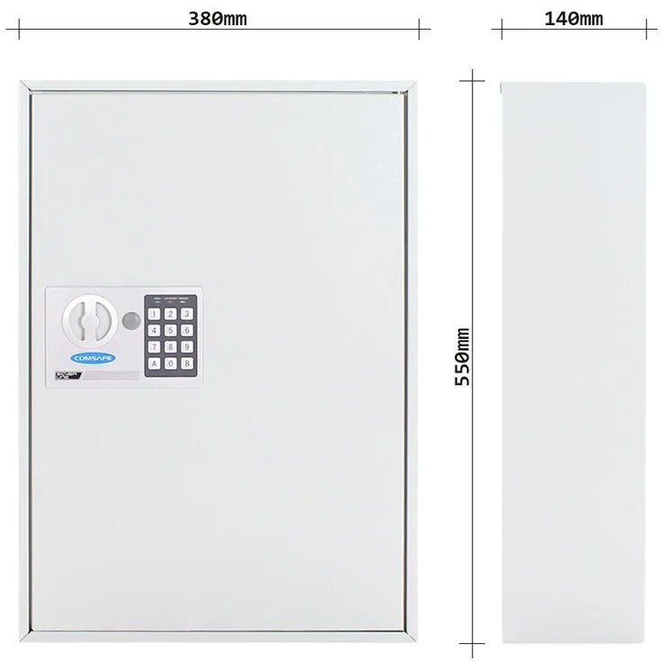 Skrzynka na klucze z zamkiem elektronicznym S-200 EL, na 200 kluczy