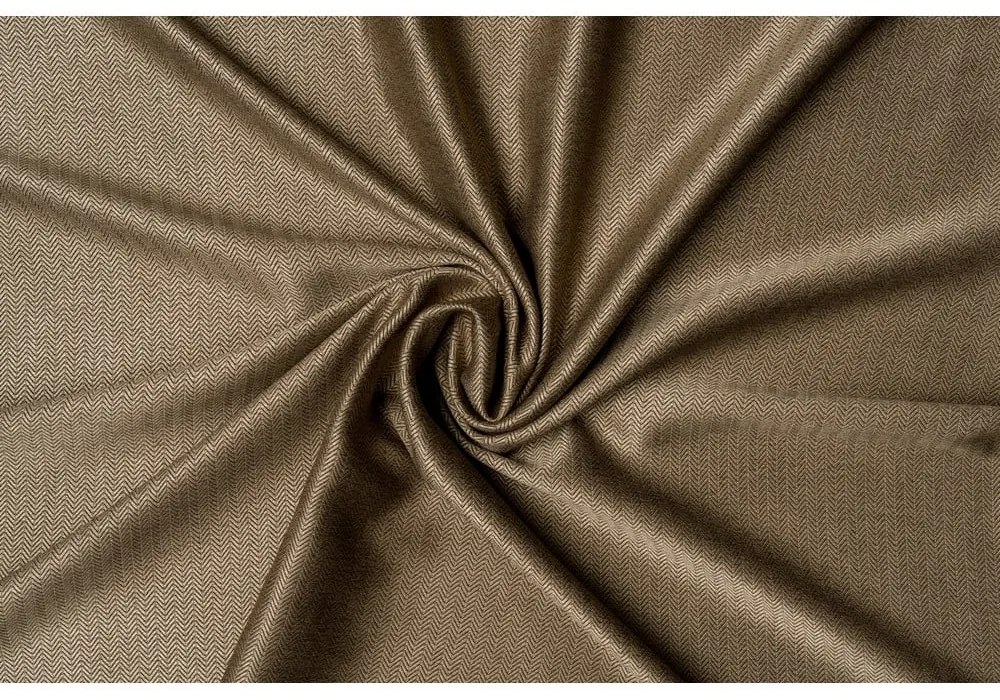Złota zasłona 140x260 cm Torre – Mendola Fabrics
