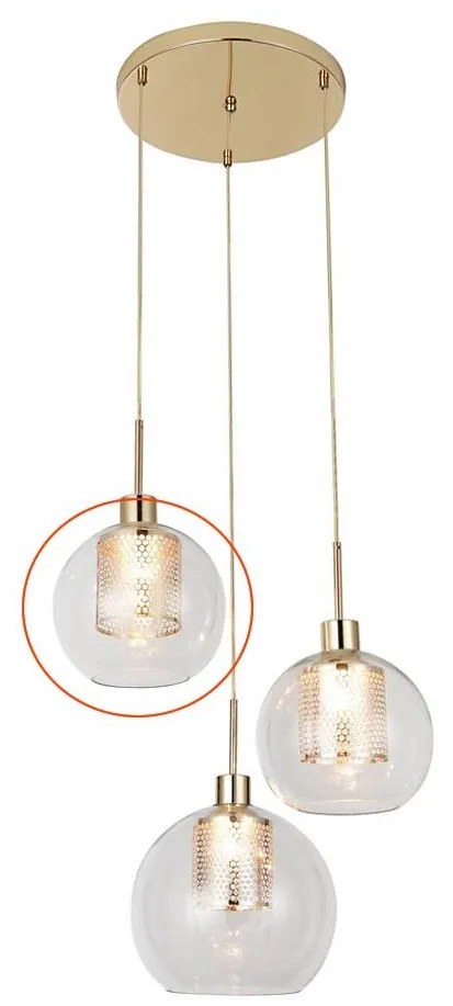 Rabalux 19792 - Abażur PHILANA pr. 19 cm przezroczysty