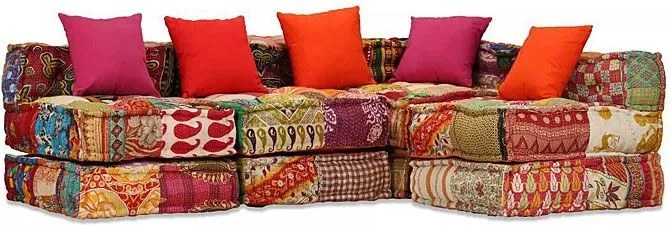 Sofa modułowa patchworkowa C7-G51