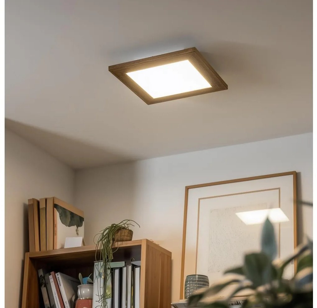 Eglo - LED RGBW panel SALOBRENA-C LED/16W/230V brązowy + DO