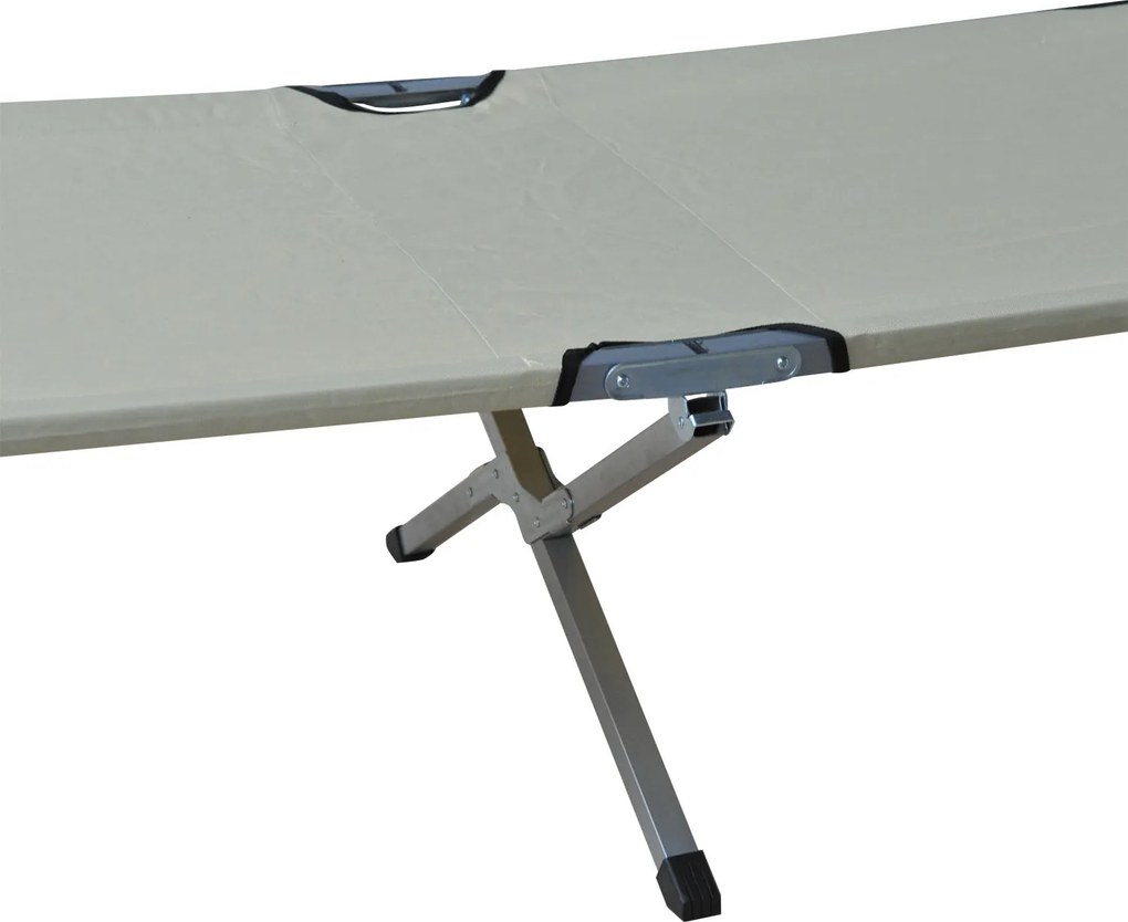 Łóżko polowe turystyczne składane outsunny